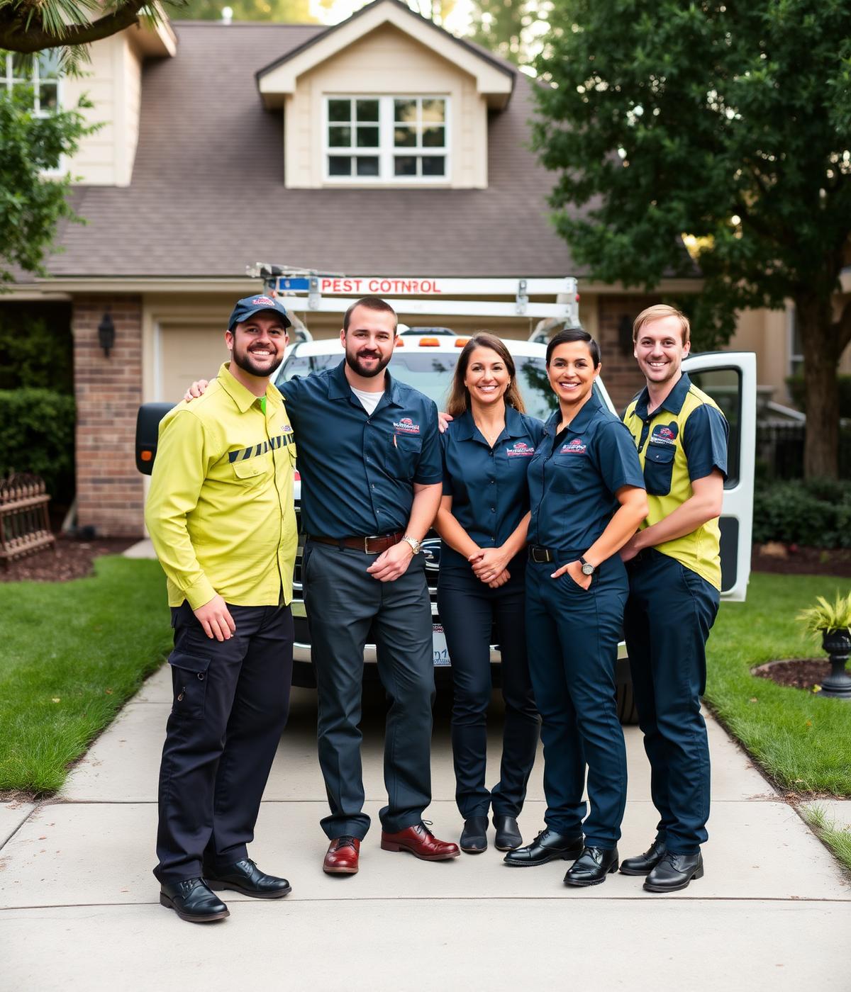 The Joya Pest Control family team